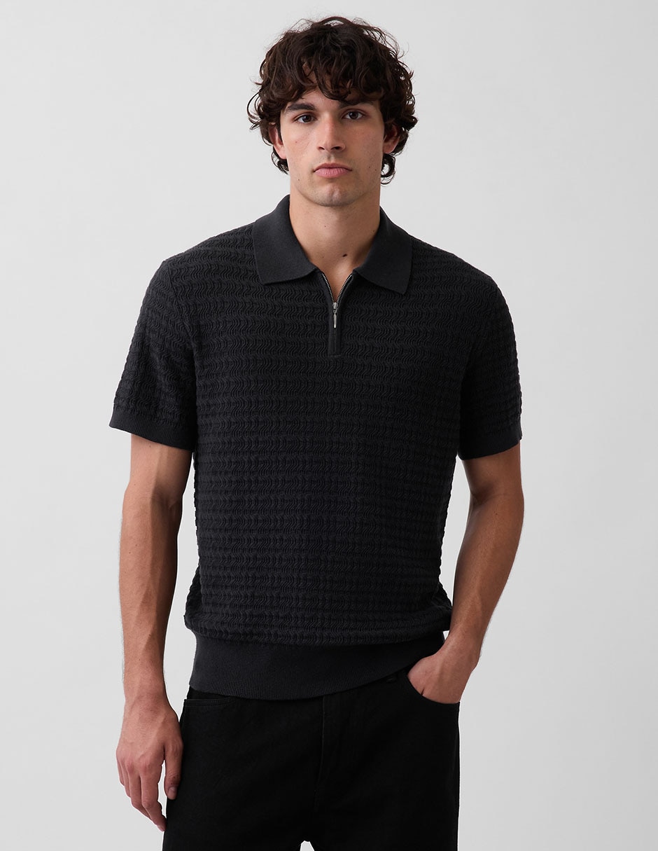 Playera tipo polo para hombre
