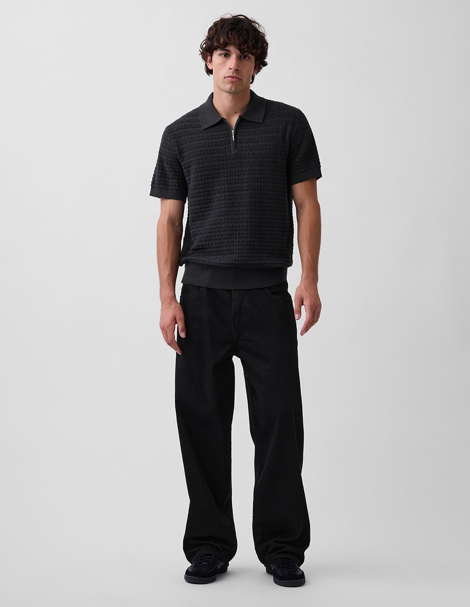 Playera tipo polo para hombre