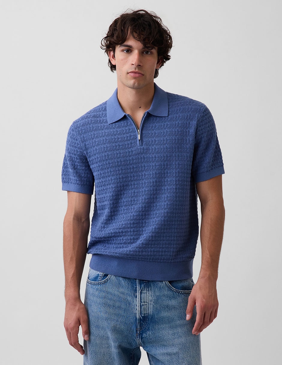 Playera tipo polo para hombre