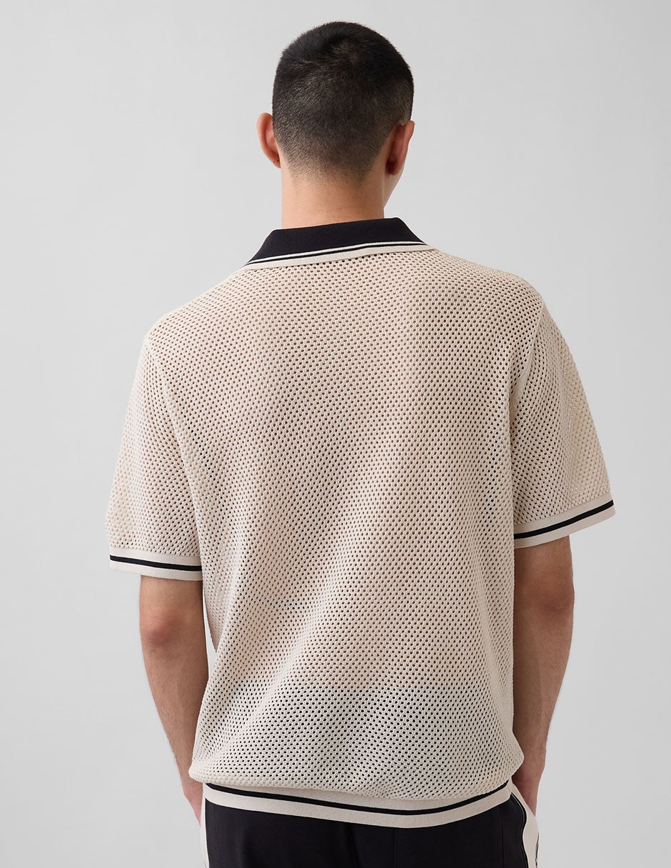 Playera polo de punto Gap X Ouigi para hombre