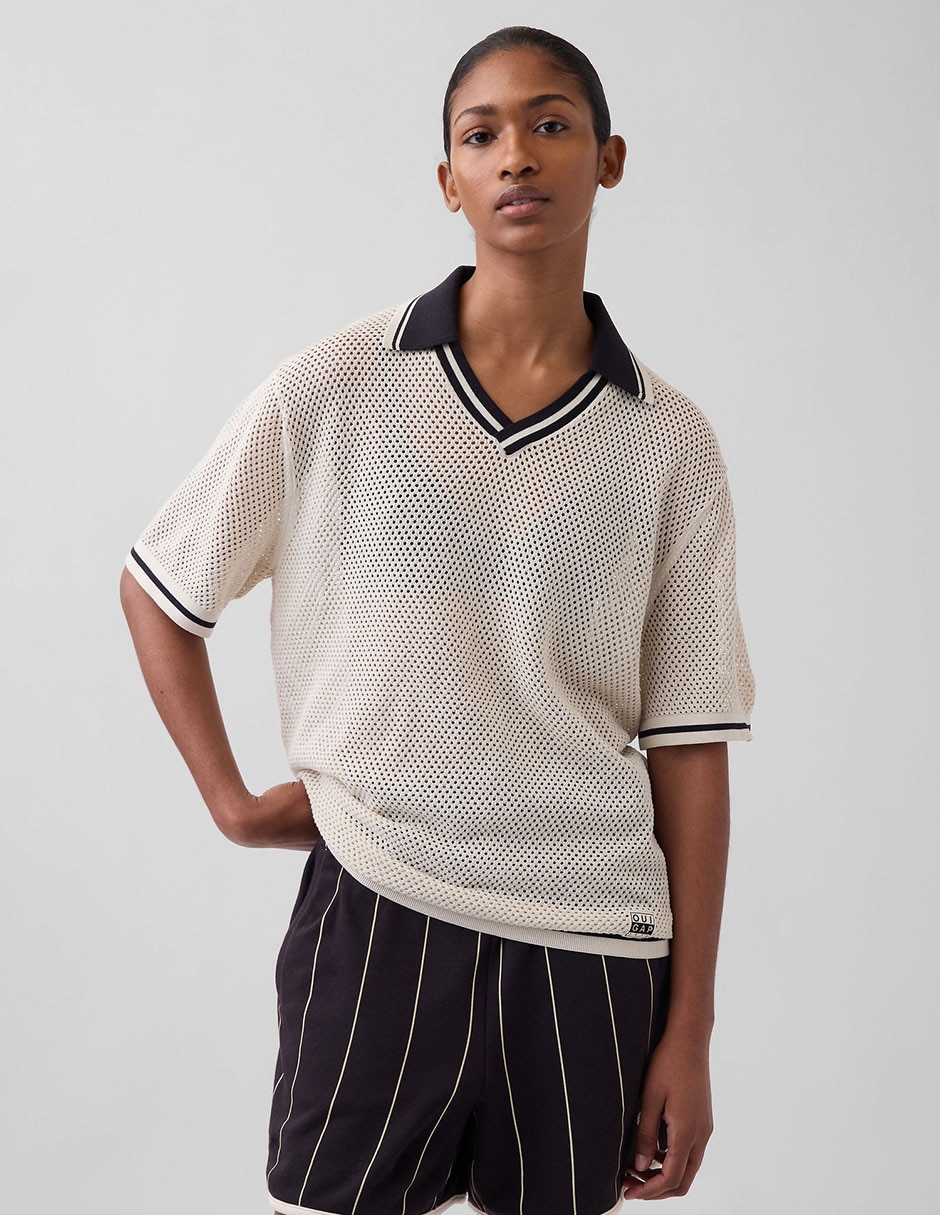 Playera polo de punto Gap X Ouigi para hombre