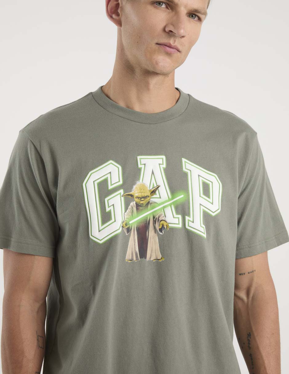 Playera cuello redondo para hombre