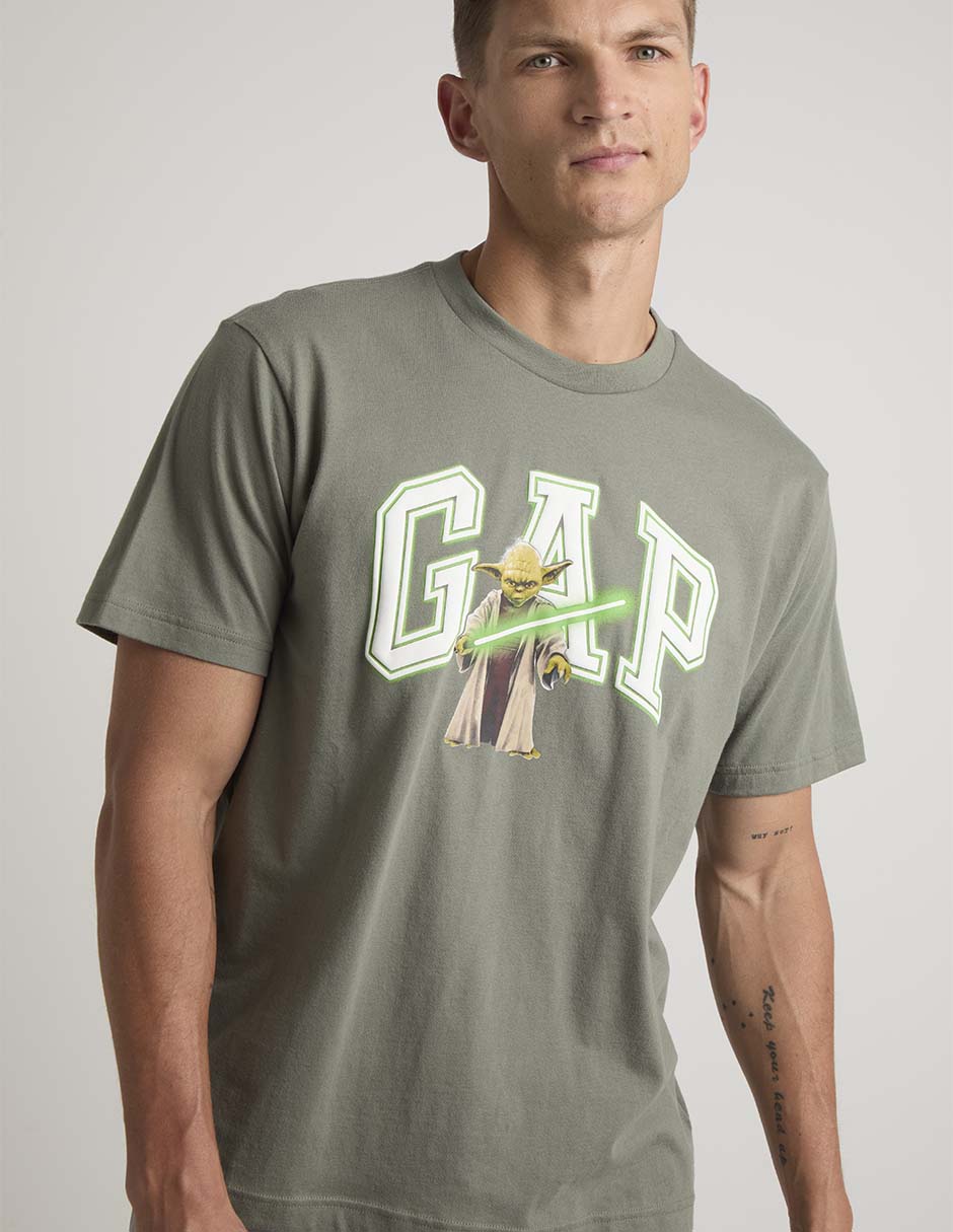 Playera cuello redondo para hombre