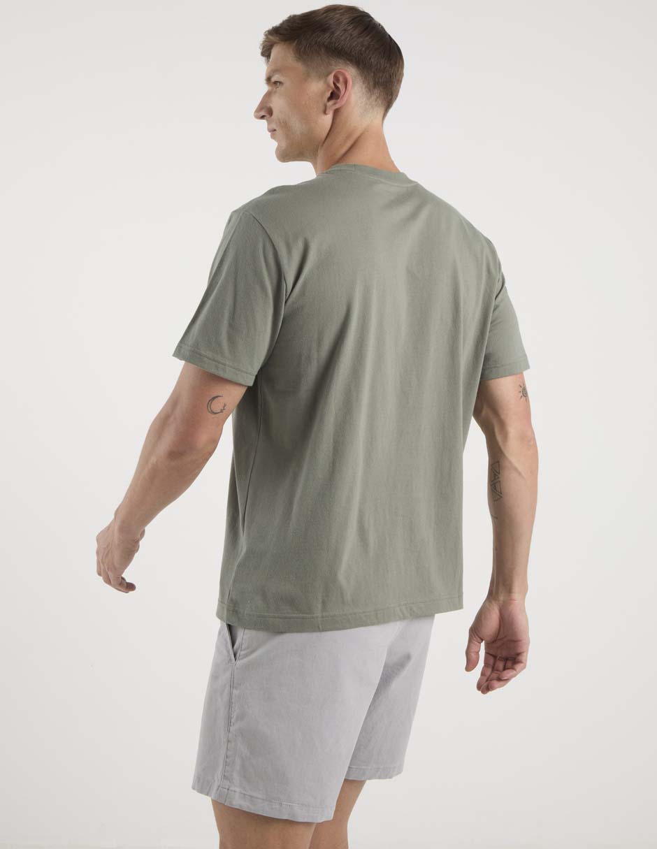 Playera cuello redondo para hombre