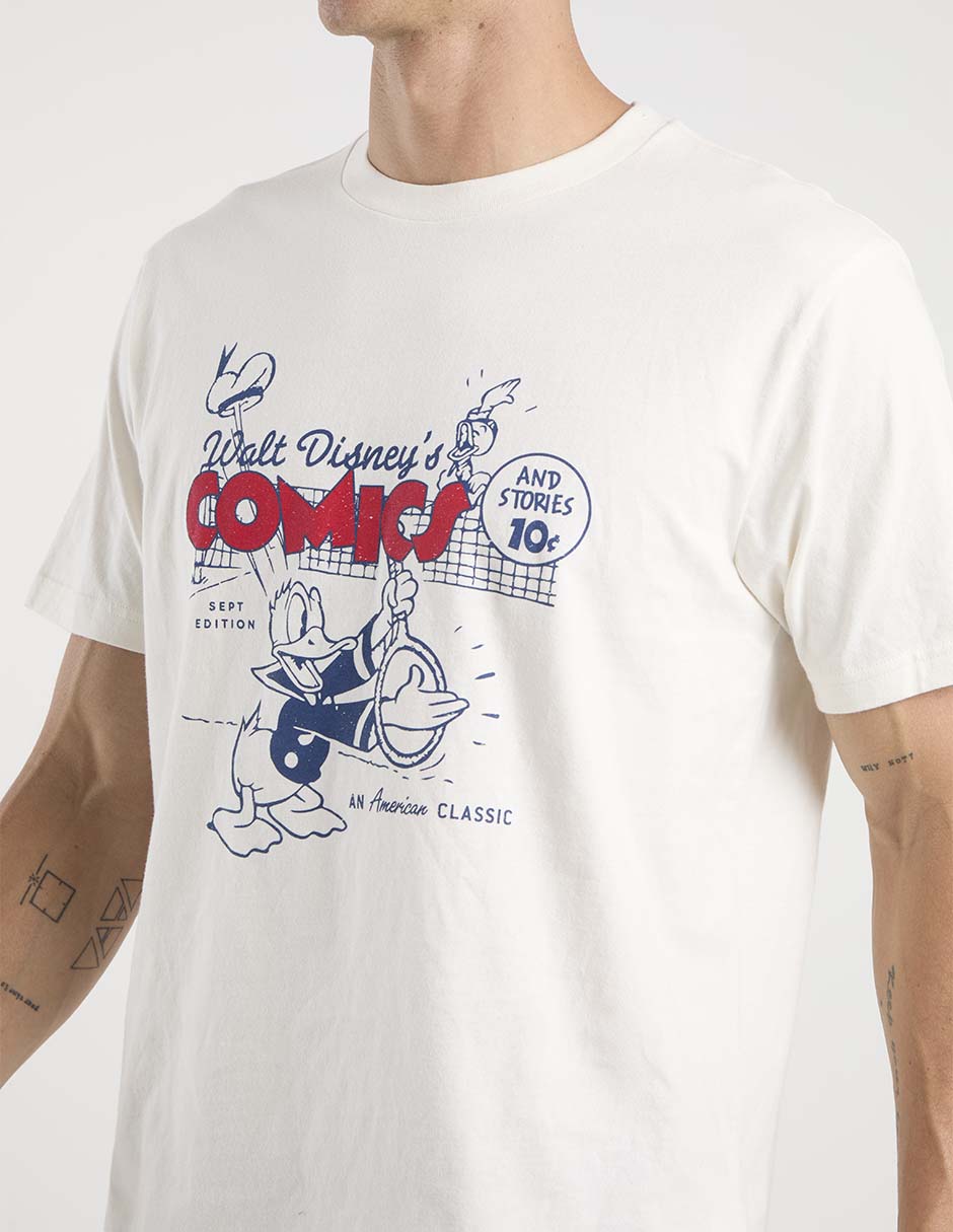 Playera cuello redondo para hombre