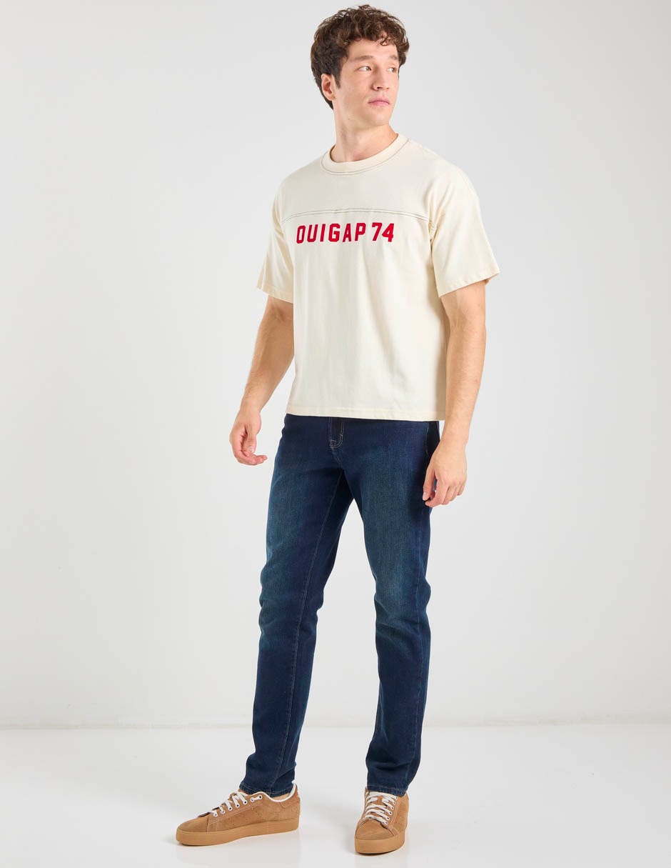 Playera algodón Gap X Ouigi para hombre