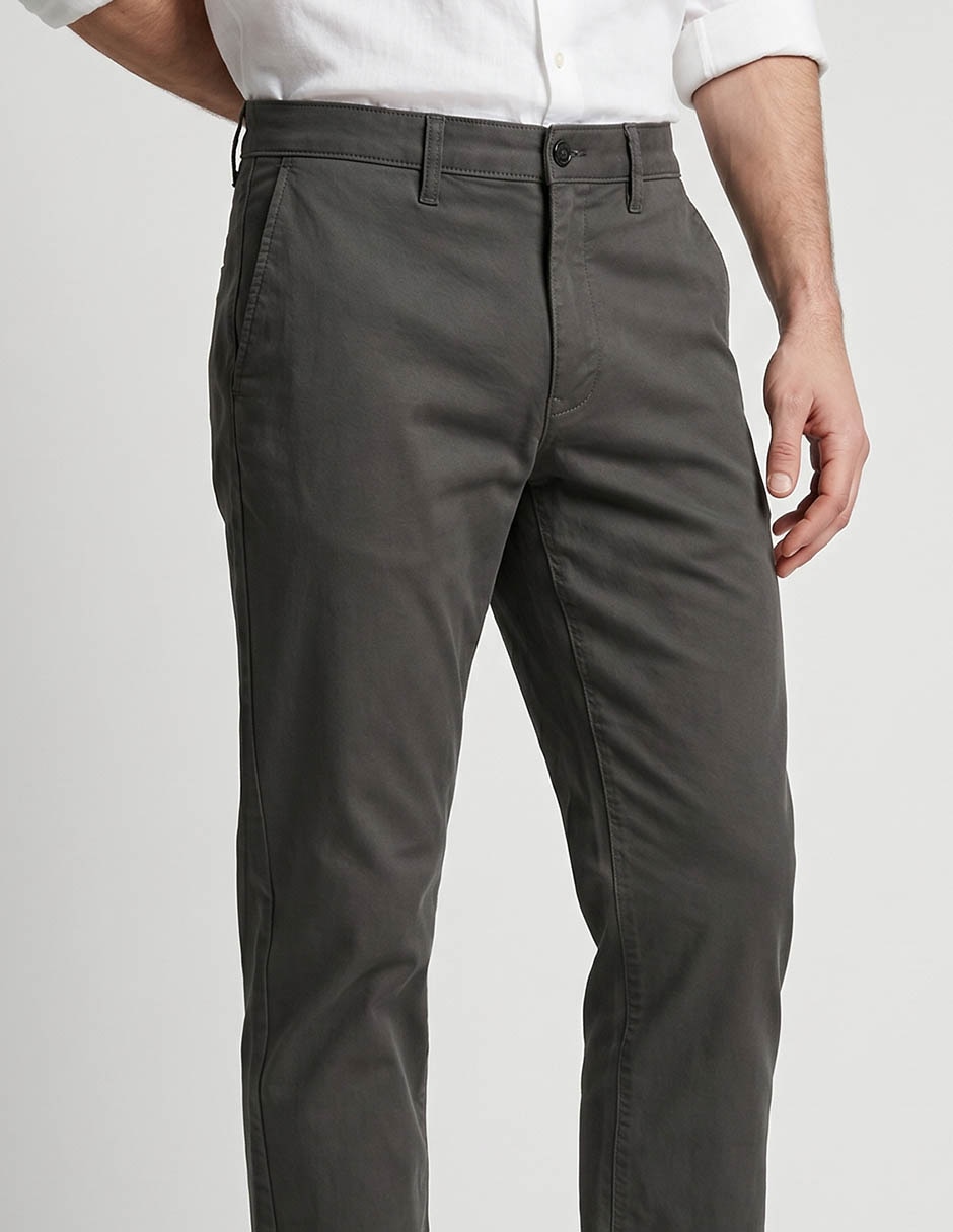 Pantalón recto de algodón para hombre 3