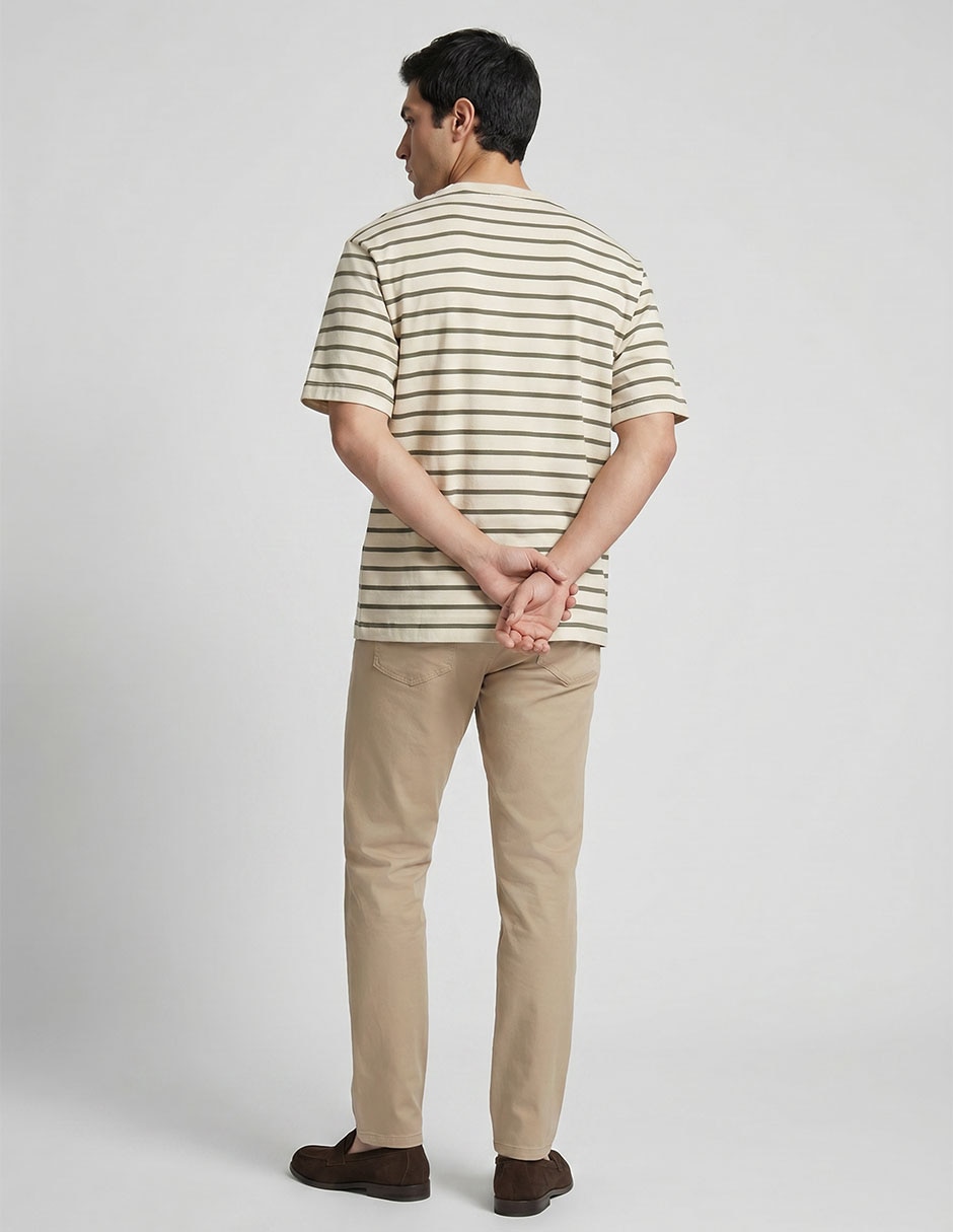 Playera cuello redondo para hombre
