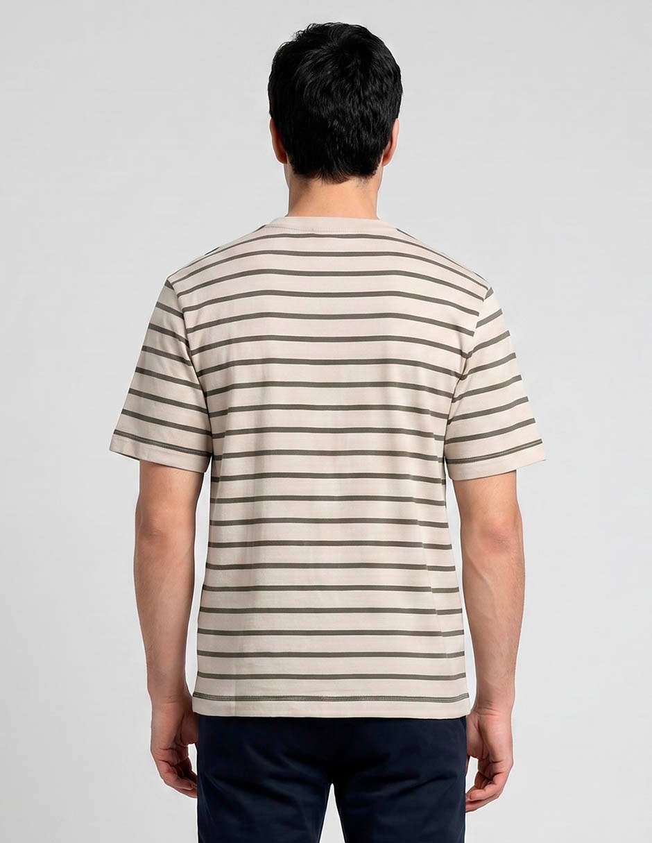 Playera cuello redondo para hombre