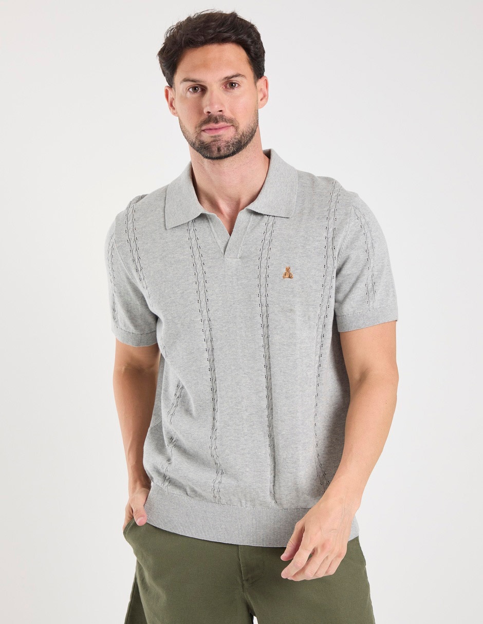Playera tipo polo para hombre