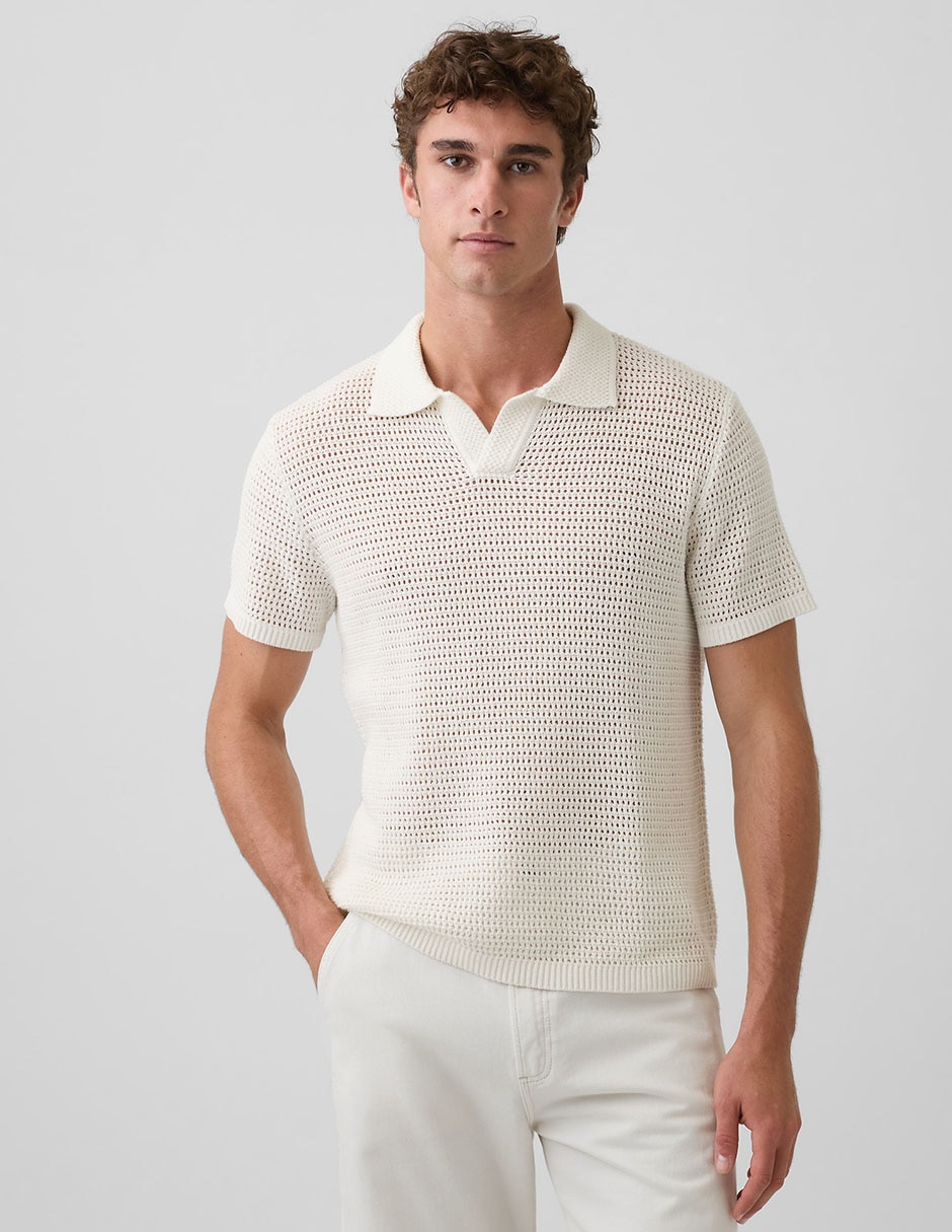 Playera tipo polo para hombre