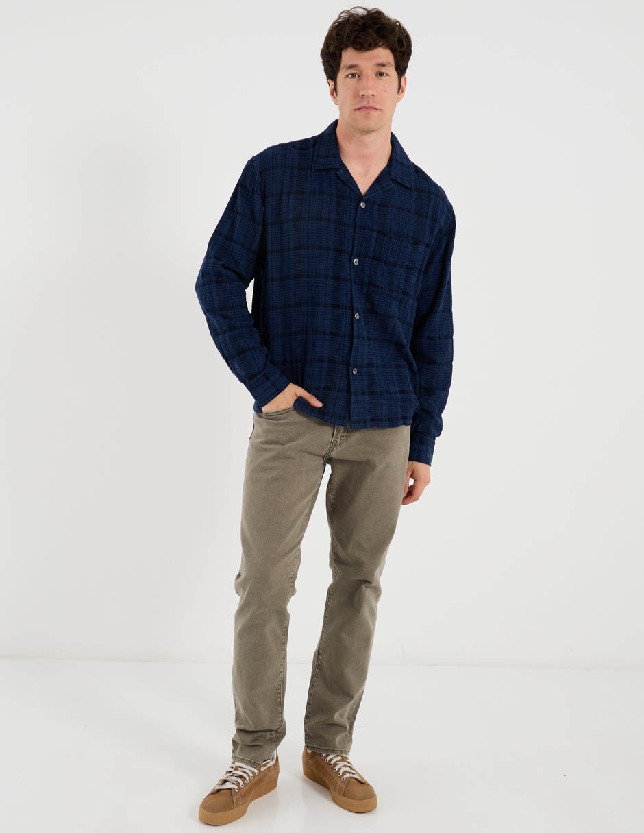 Jeans slim lavado medio para hombre 3