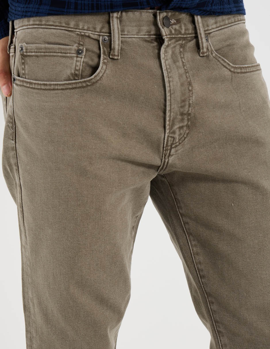 Jeans slim lavado medio para hombre 4
