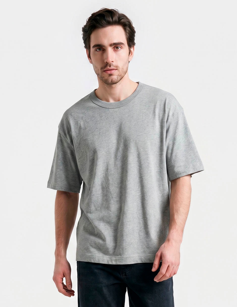 Playera cuello redondo para hombre