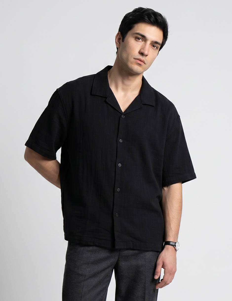 CAMISA GAP 894247 100% ALGODÓN LISO M/C