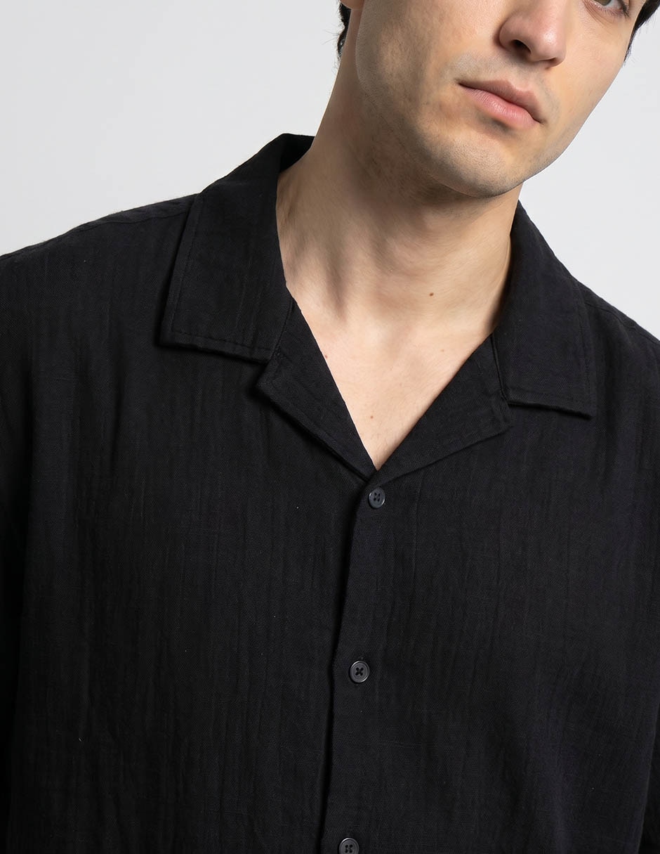 CAMISA GAP 894247 100% ALGODÓN LISO M/C