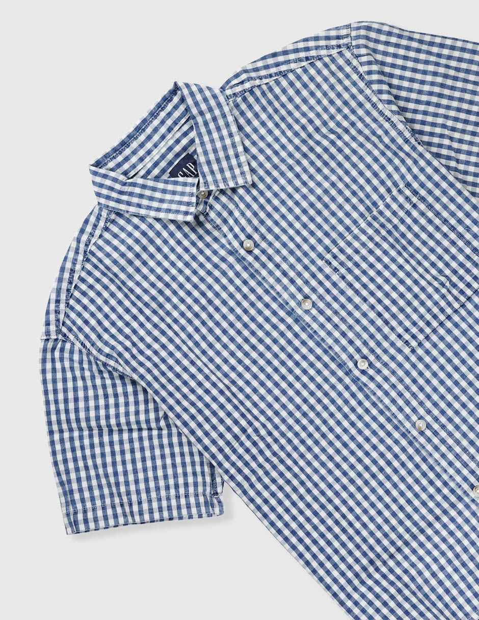 Camisa casual manga corta para hombre 3