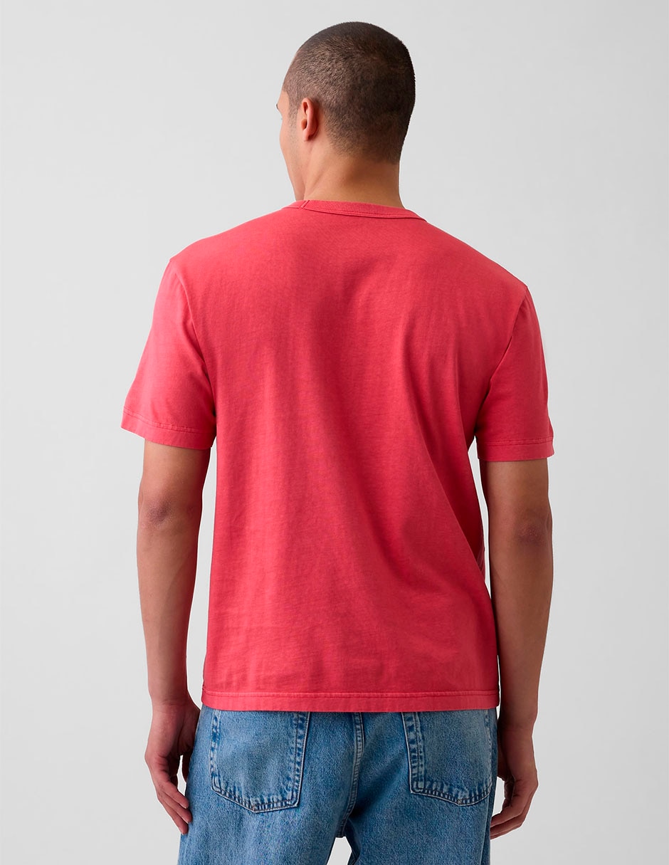 Playera cuello redondo para hombre