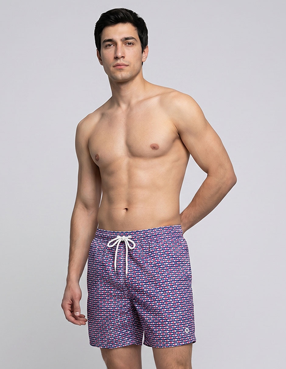 Traje de baño Gap a rayas para hombre