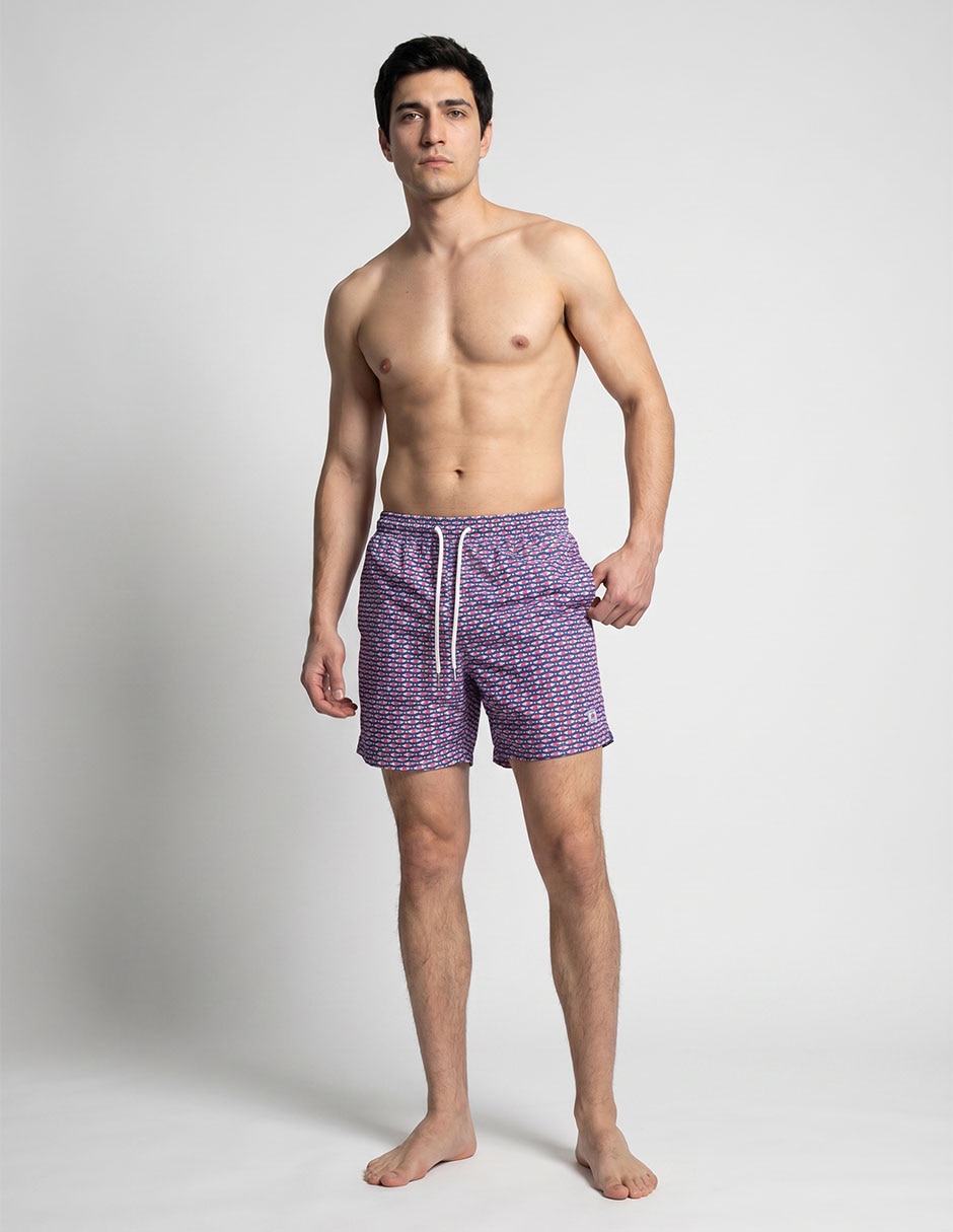 Traje de baño Gap a rayas para hombre