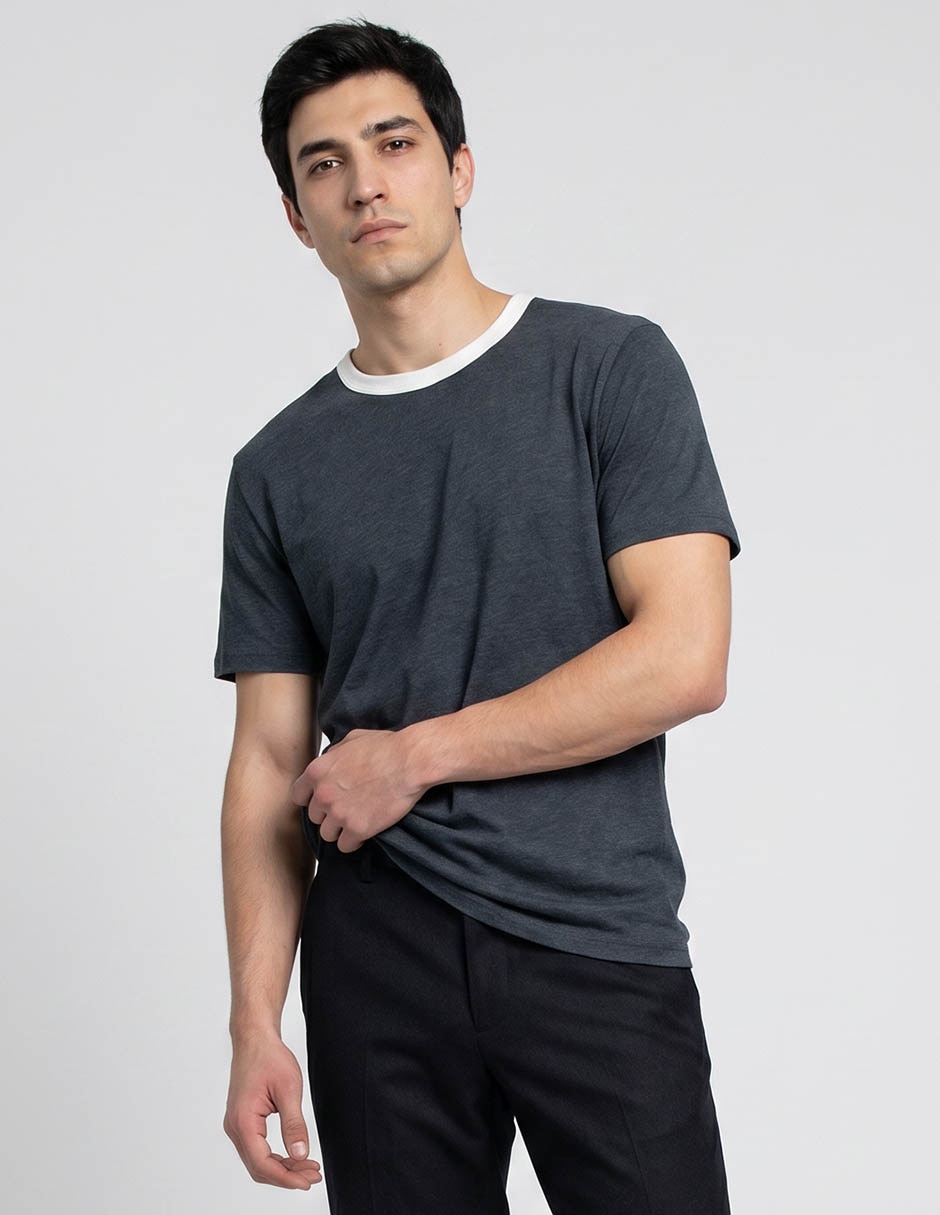 Playera cuello redondo para hombre Playera cuello redondo para hombre