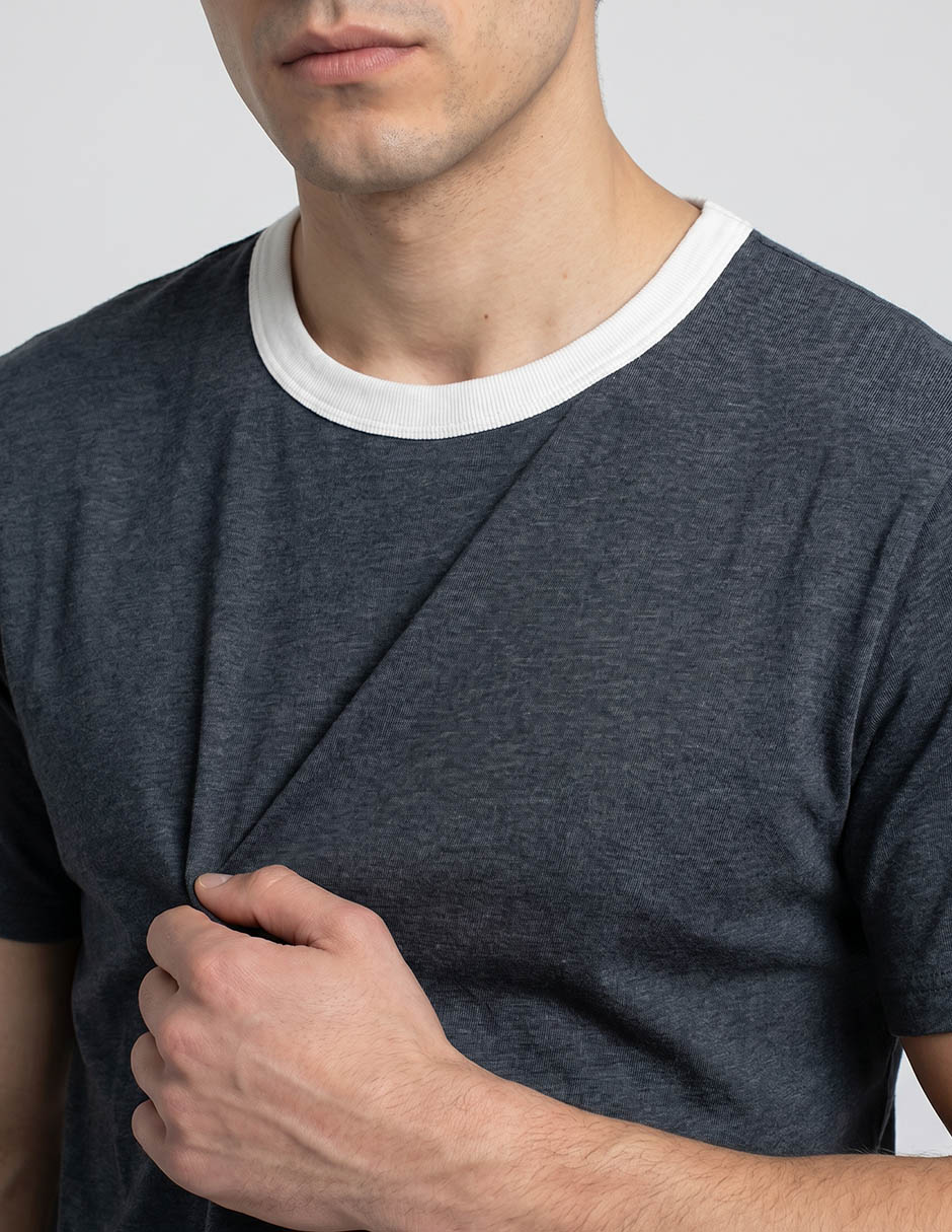 Playera cuello redondo para hombre 3