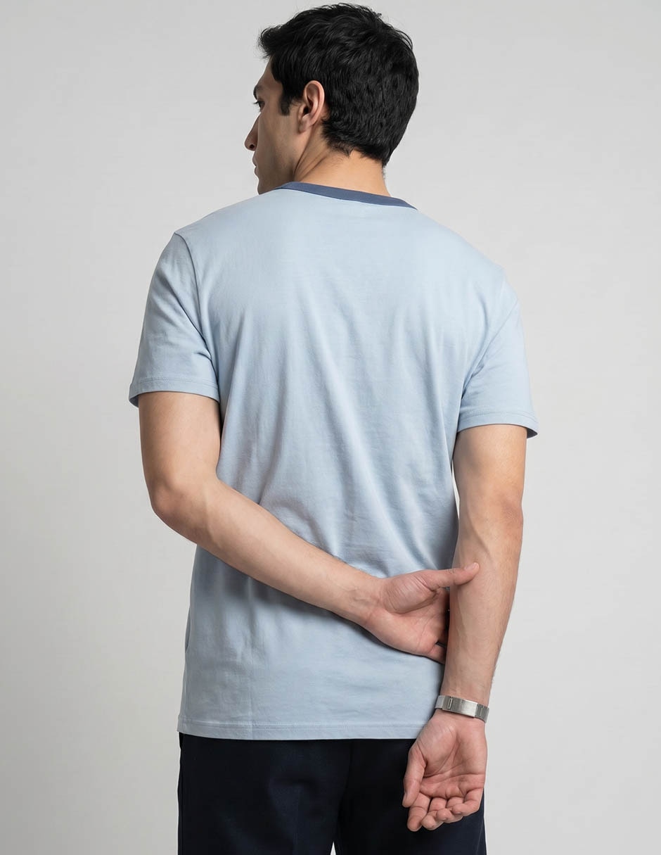 Playera cuello redondo para hombre 2