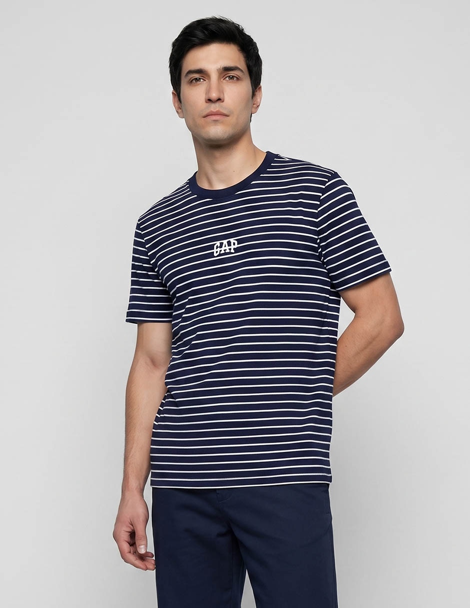 Playera cuello redondo para hombre 1