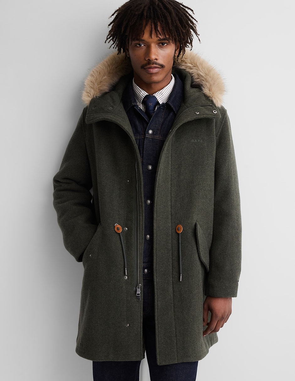 Gap x A.P.C. Abrigo Parka para Hombre 5