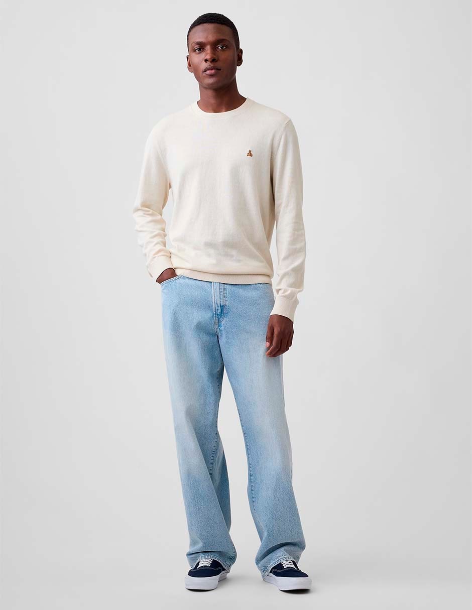 Suéter cuello redondo para hombre 4