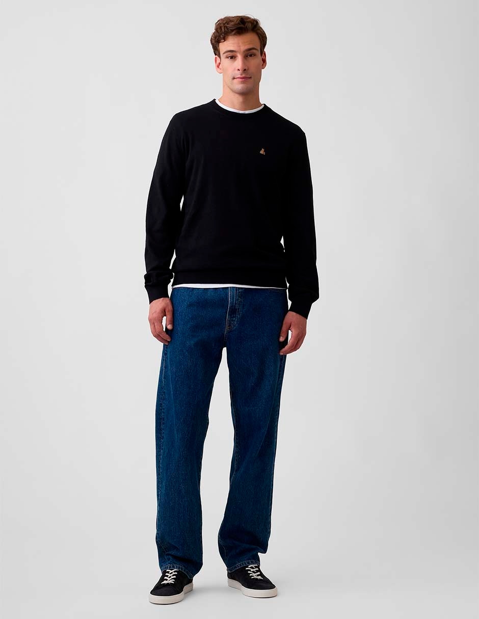 Suéter cuello redondo para hombre 2
