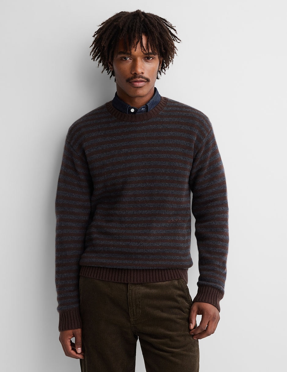 Suéter cuello redondo para hombre