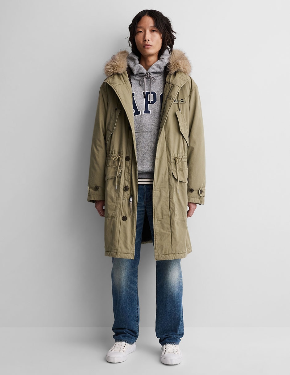 Gap x A.P.C. Abrigo Parka para Hombre