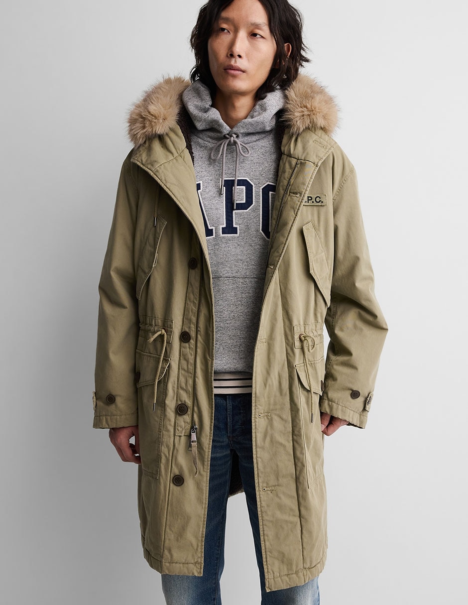 Gap x A.P.C. Abrigo Parka para Hombre 5