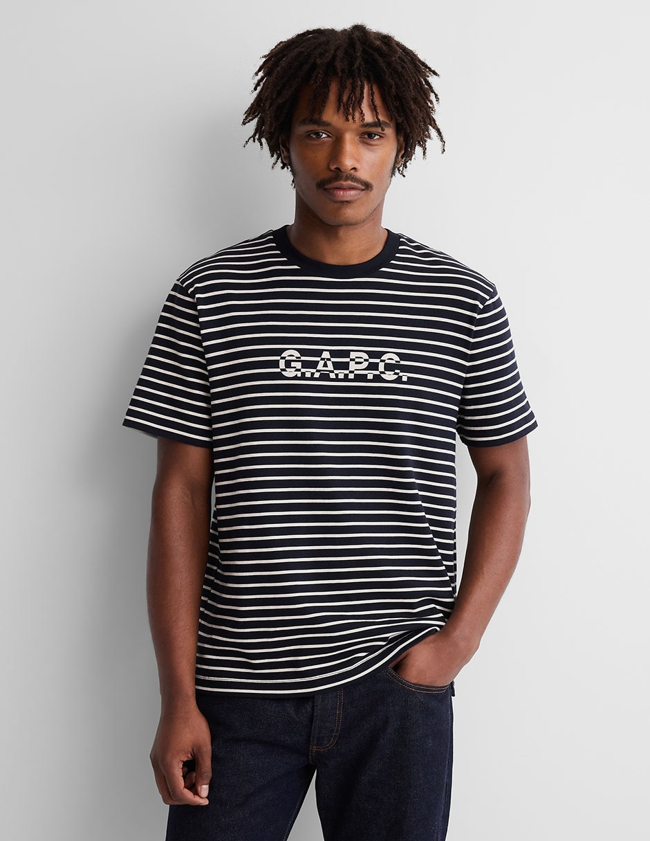 Gap x A.P.C. Playera de Rayas para Hombre