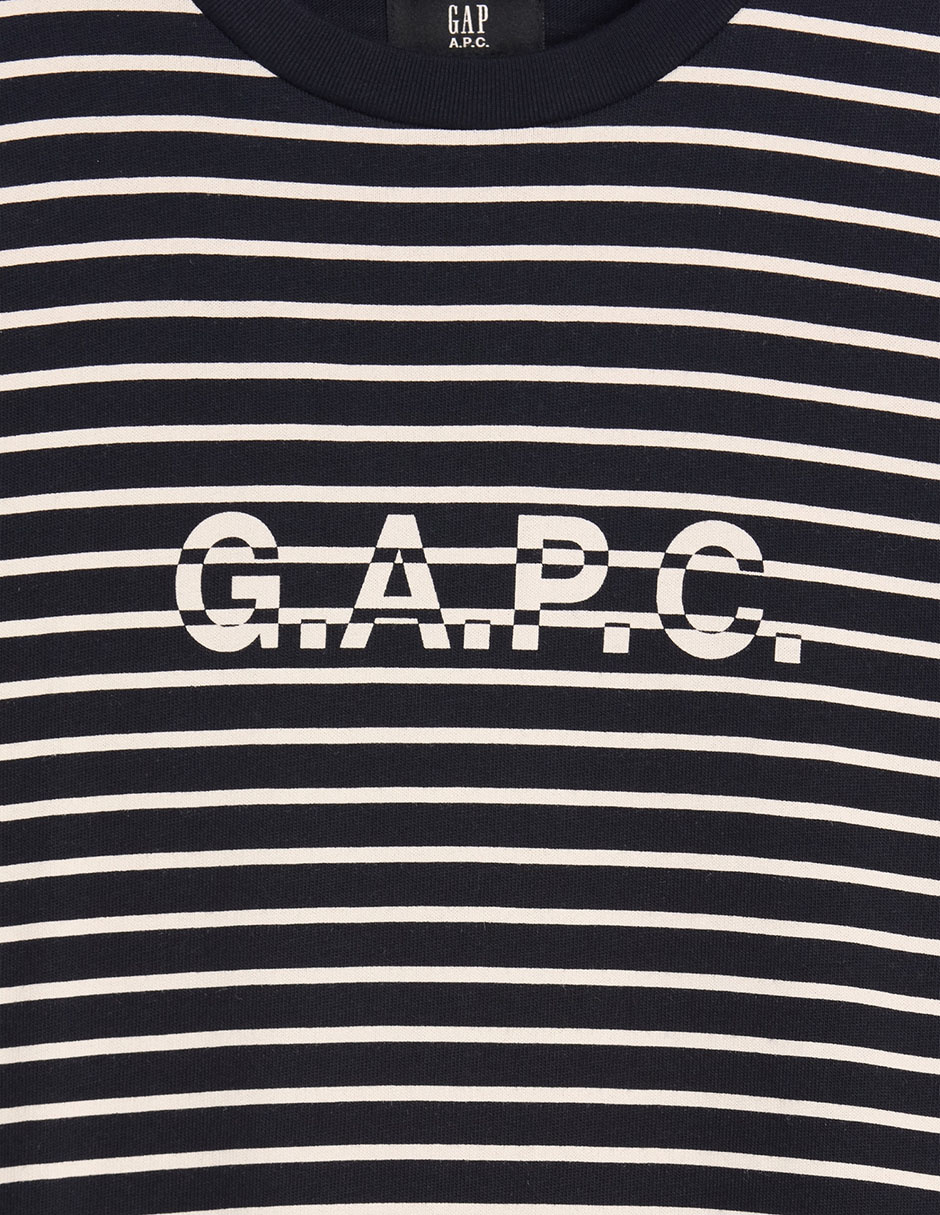 Gap x A.P.C. Playera de Rayas para Hombre