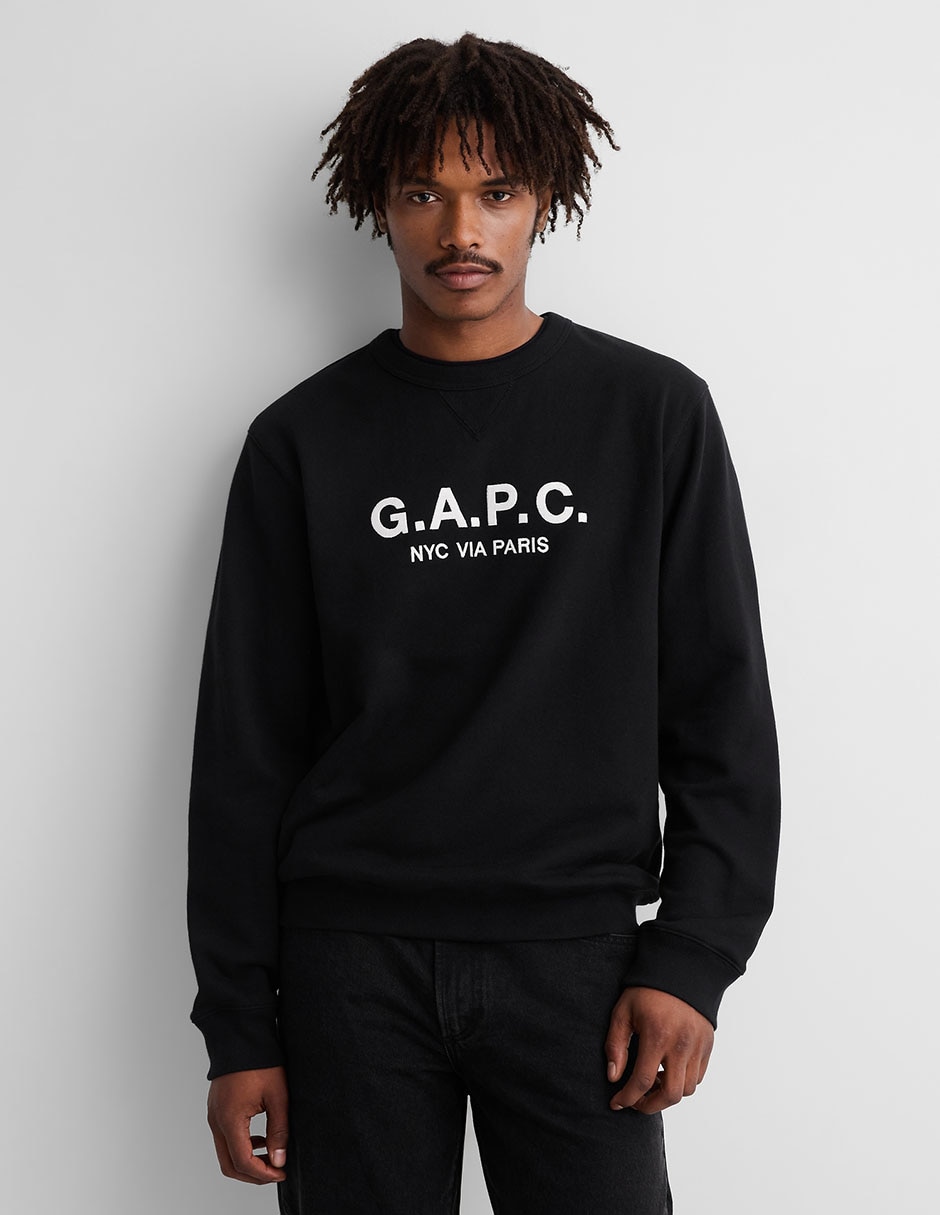 Gap x A.P.C. Sudadera Logo Heavyweight para Hombre