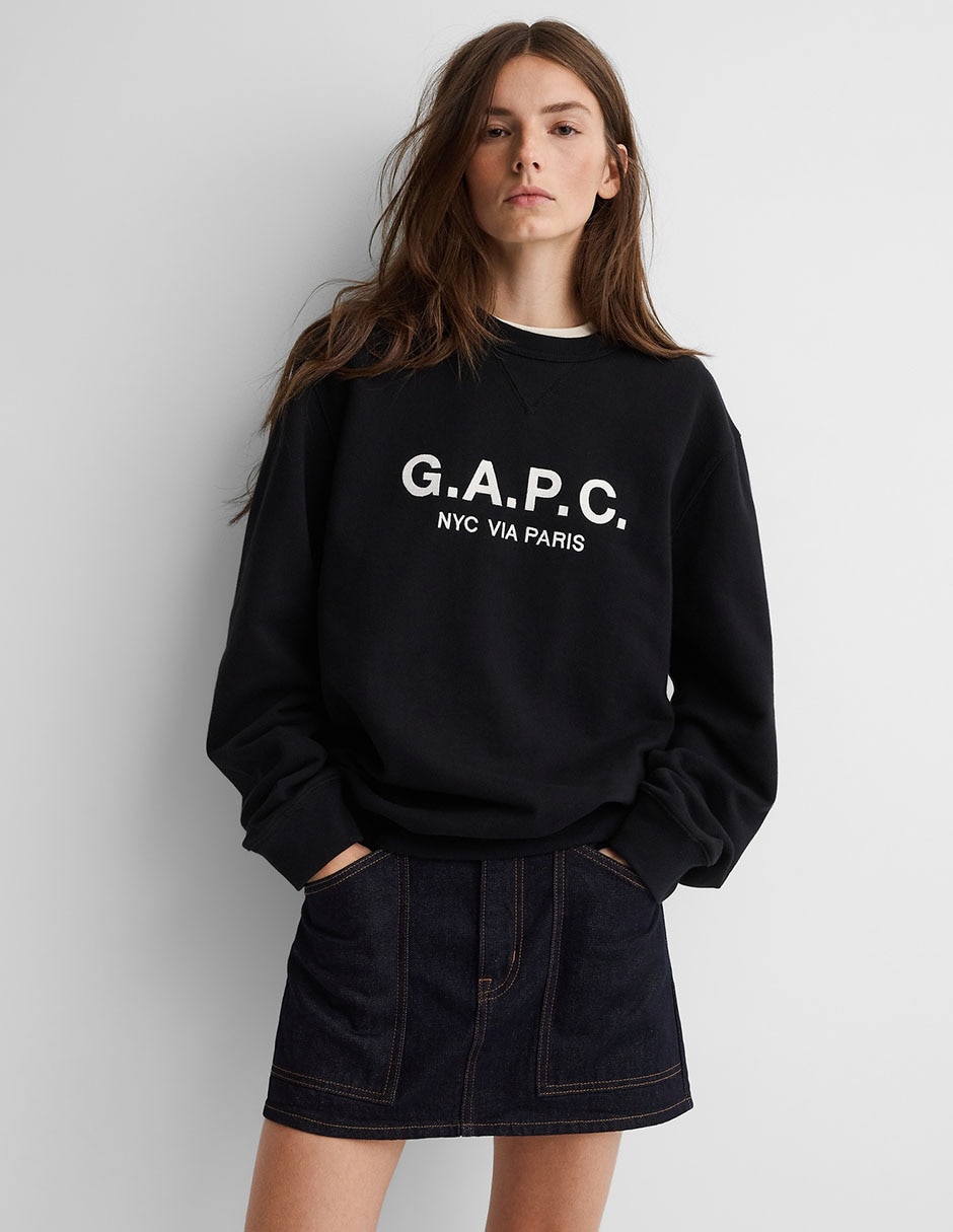 Gap x A.P.C. Sudadera Logo Heavyweight para Hombre