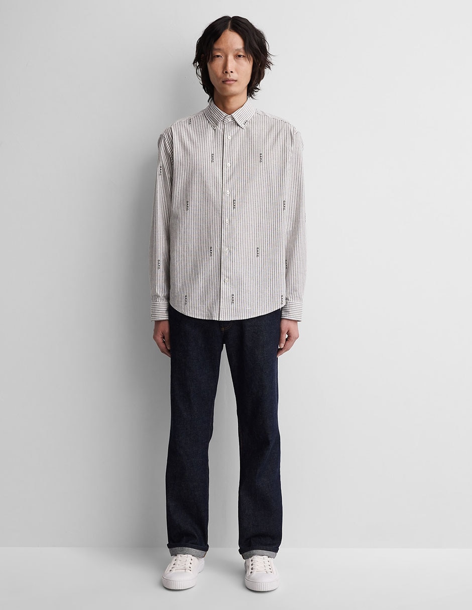 Gap x A.P.C. Camisa de Rayas para Hombre 5