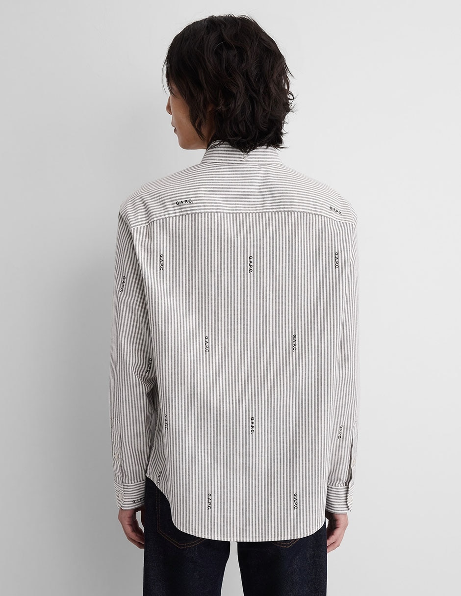 Gap x A.P.C. Camisa de Rayas para Hombre