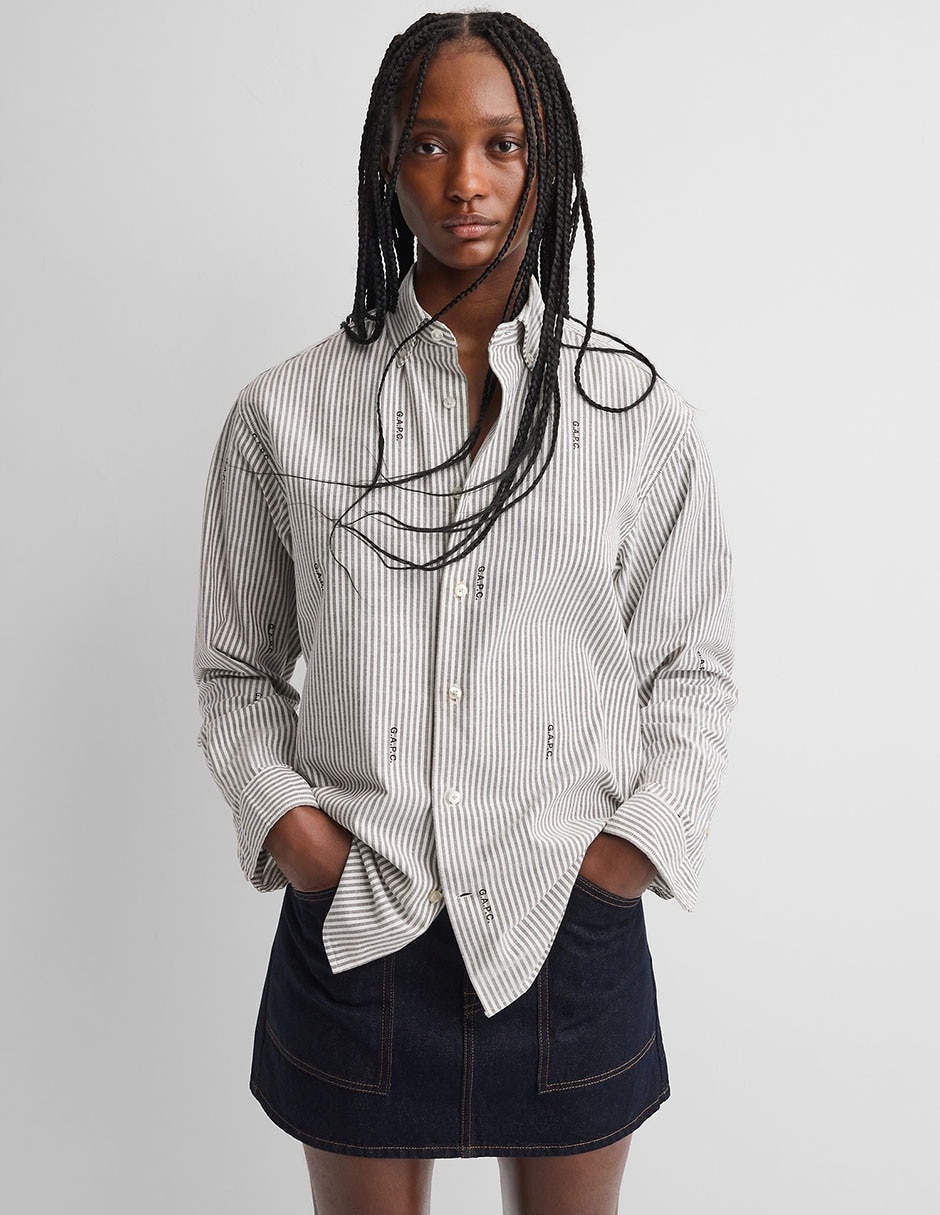 Gap x A.P.C. Camisa de Rayas para Hombre