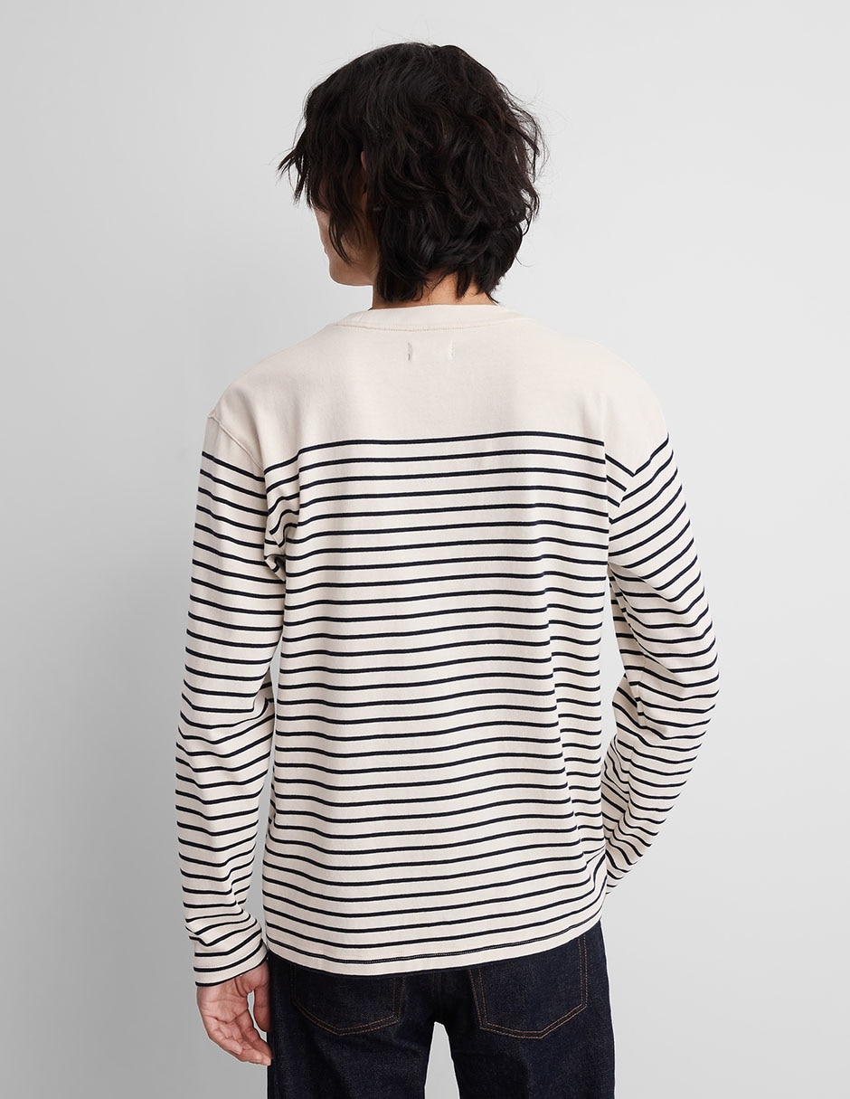 Gap x A.P.C. Playera de Rayas para Hombre 5