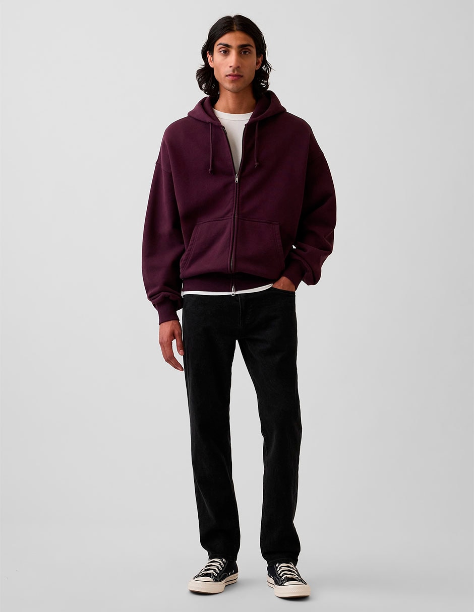 Jeans slim lavado obscuro para hombre