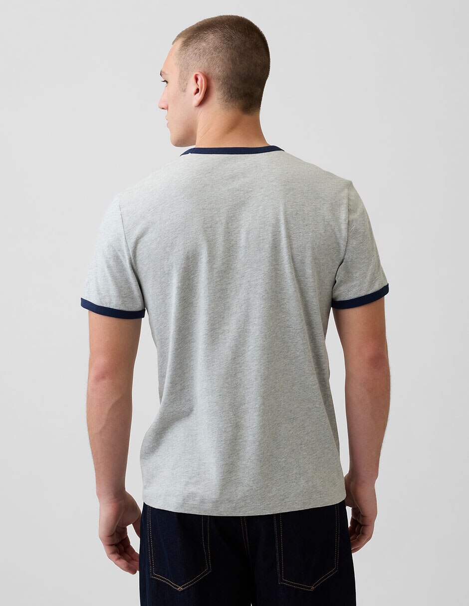 Playera cuello redondo para hombre