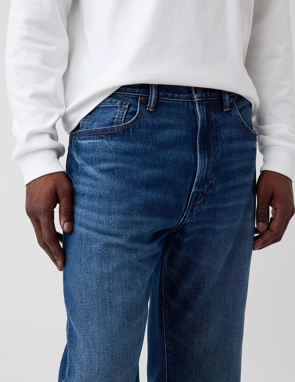 Jeans amplio para hombre 11