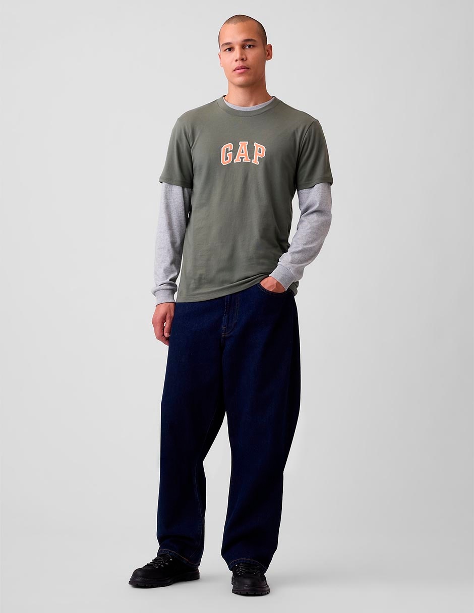 Playera cuello redondo para hombre 2