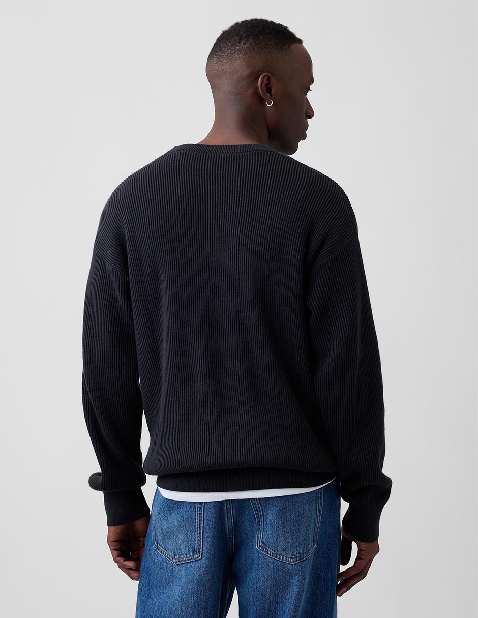 Suéter cuello redondo para hombre 2