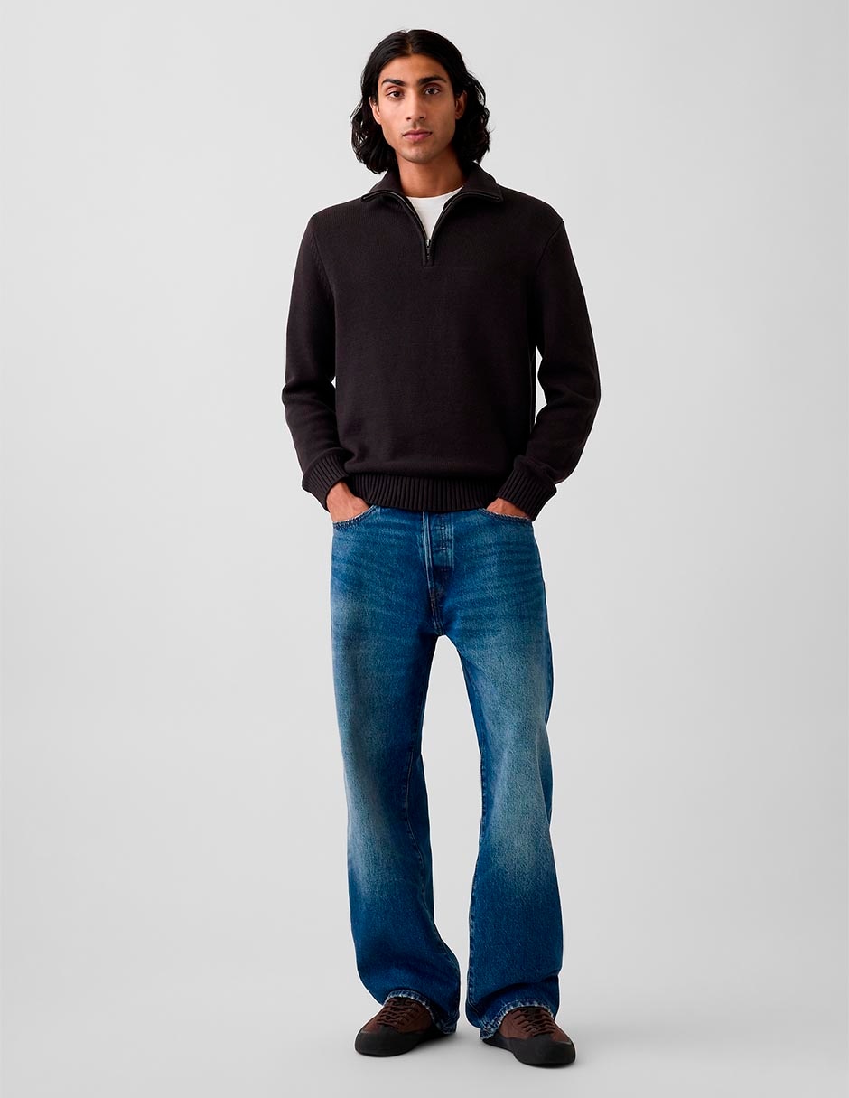 Suéter cuello alto para hombre
