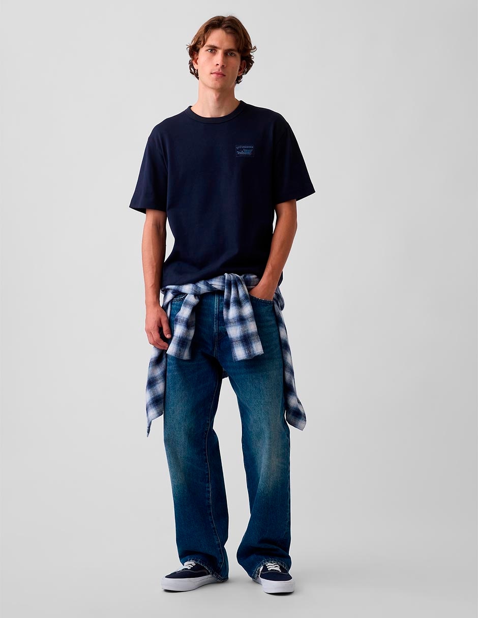 Playera cuello redondo para hombre 3