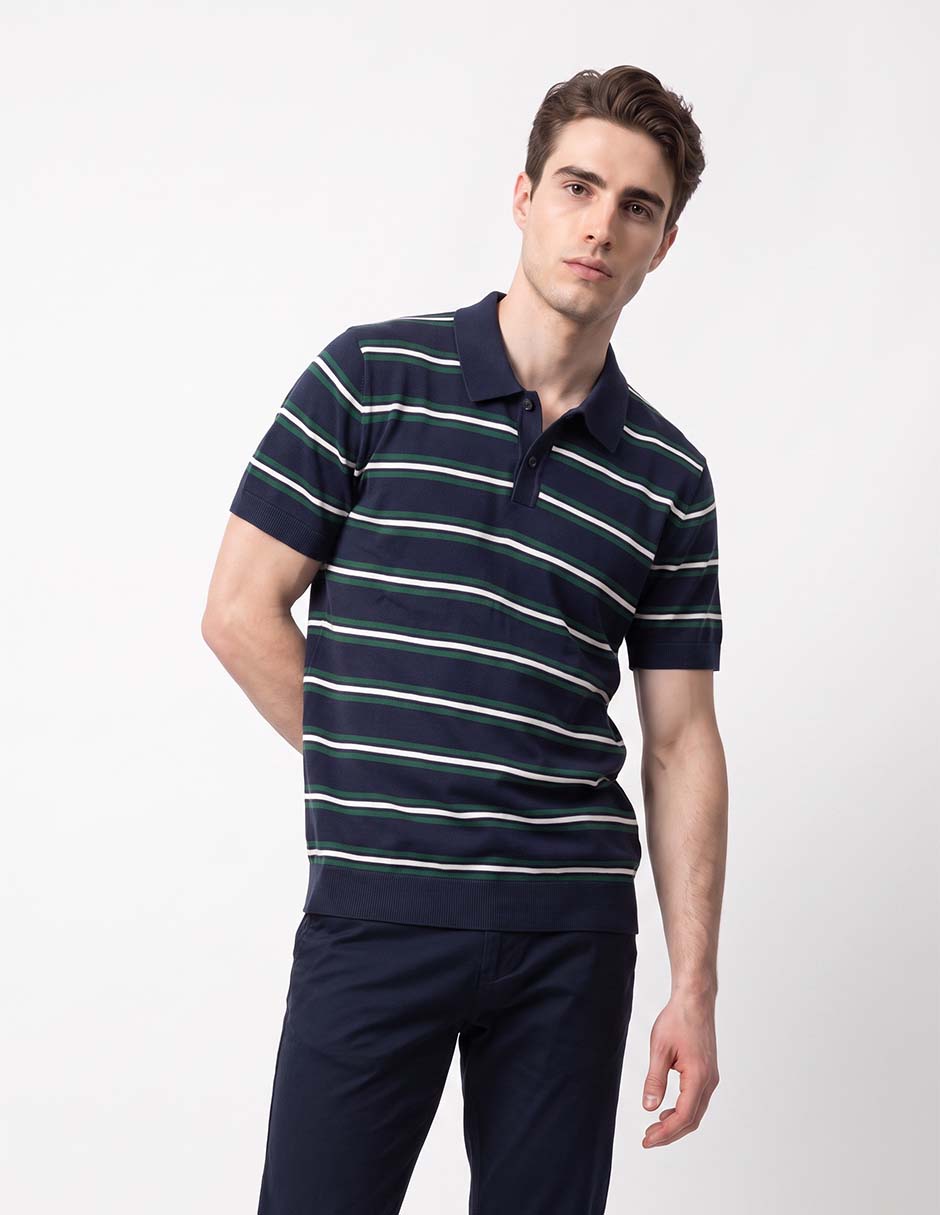 Playera tipo polo para hombre